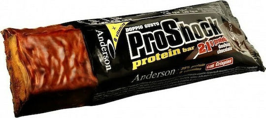 Anderson ProShock Bar with 21gr Protein & Flavor Double Chocolate 60gr