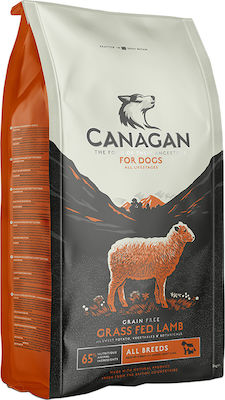 Canagan Grass Fed Lamb 12kg Dry Food for Dogs Grain Free with Lamb