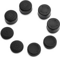 Ornate Ornate Thump Grips 8x Black Thumb Grips για PS4 σε Μαύρο χρώμα