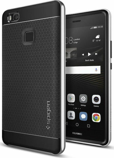 Spigen Neo Hybrid Задна корица Пластмаса 0.9мм Сребрист (Huawei P8 Lite)
