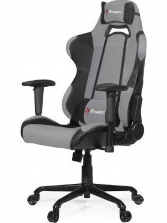 Arozzi Torretta Καρέκλα Gaming Δερματίνης Γκρι