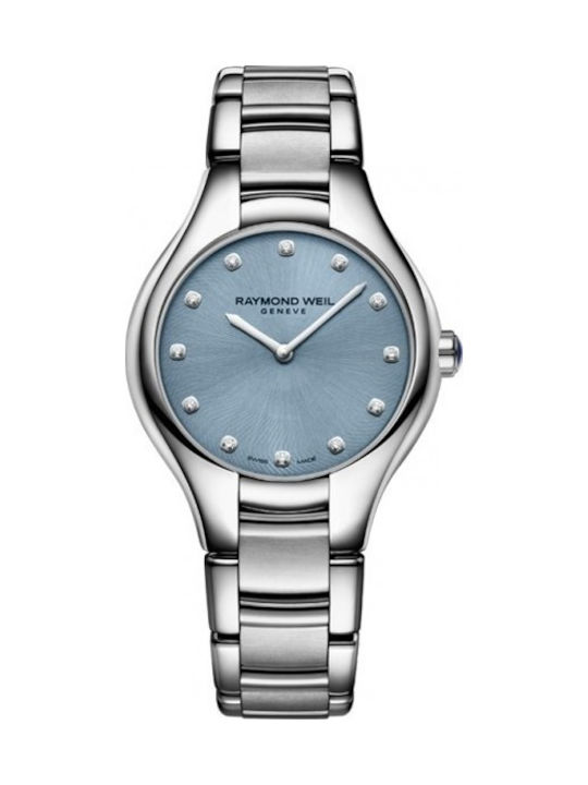 Raymond Weil Noemia Watch with Silver Metal Bracelet