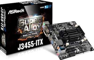 ASRock J3455-ITX SoC Motherboard Mini ITX with Intel BGA1296 Socket