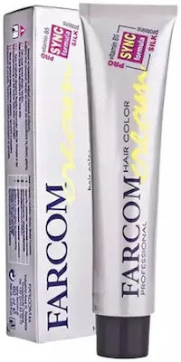 Farcom Hair Color Cream Hair Dye 7 Blond Chantre 60ml