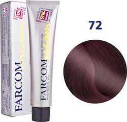 Farcom Cremă Vopsea De Păr 72 Roșu Mahon 60ml