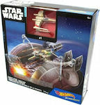 Hot Wheels Star Wars Διαστημικός Σταθμός R1 Set with Airplane for 4++ Years