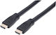 Manhattan HDMI Cable 2.0 Premium High Speed 4K 60Hz HDR HDMI Male - HDMI Male 10m Black