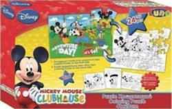 Kids Puzzle Mickey for 3++ Years 24pcs Luna