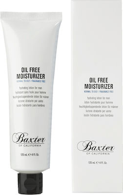 Baxter Of California Oil Free Moisturizer Normal to Oily Skin Moisturizing Cream for Men Suitable for Oily Skin 120ml