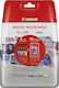 Canon CLI-551XL Γνήσιο Photo Value Pack με 4 Με...
