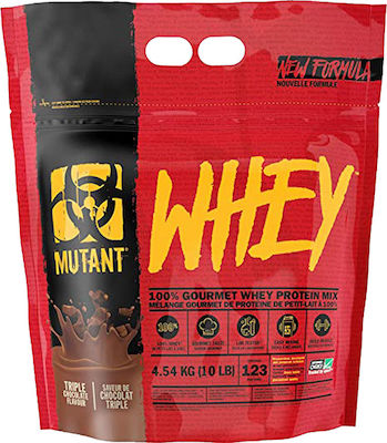 Mutant Gourmet Whey Protein Mix Whey Protein with Flavor Triple Chocolate 4.54kg