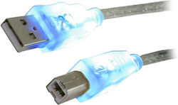 MediaRange MRCS109 USB 2.0 USB-A male σε USB-B male Μπλε 1.8m