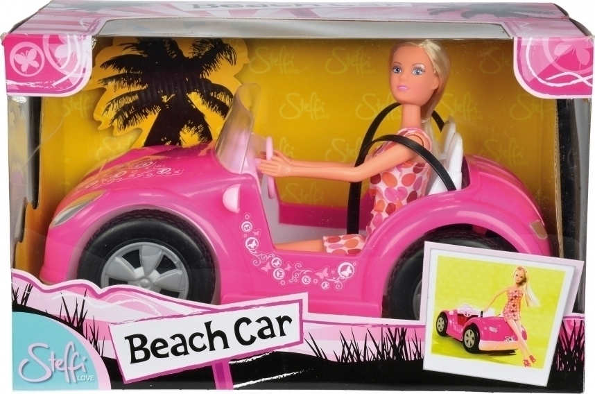 steffi love beach car