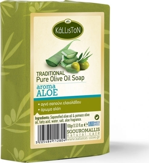 Kalliston Pure Olive Oil Soap Aloe 100gr