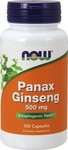 Now Foods Panax Ginseng 500мг Женшен 100 капси