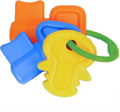 Fun Time Κλειδάκια Teething Rattle made of Silicone for 3 m+ 1pcs