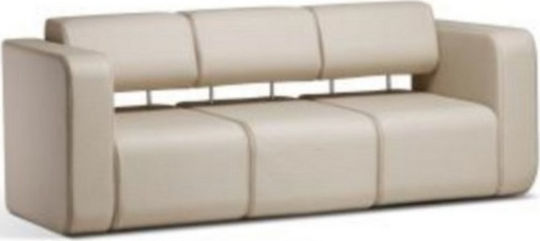 Neue Dreisitzer aus Künstliches Leder 210x70cm