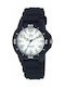 Q&Q Watch with Rubber Strap Black VQ84J006Y