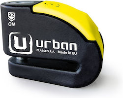 Urban UR10 Motorcycle Disc Brake Lock with Alarm & 10mm Pin