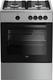 Beko Erdgasherd 64Es mit Erdgas-Kochfeldern B60cm. Inox