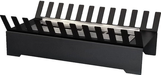 EcoHot Bio Basic 50 Επιδαπέδιο Τζάκι Βιοαιθανόλης Εσωτερικού Χώρου Μαύρο 50x30x16cm