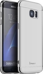 iPaky Electroplating 3-in-1 Argintiu (Galaxy S7 Edge)