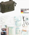 Mil-Tec First Aid Leina Pro Small - Olive 25τμχ Survival Case with Gauzes & Scissors