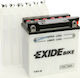 Exide Conventional Отворен тип Мотоциклетна батерия YB9-B 100Спецификация с капацитет 9Ах