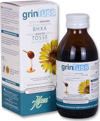 Aboca Grintuss Adult Sirop pentru tuse și dureri în gât pentru tuse uscată și productivă fără gluten 180gr