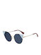 Fendi Damen Sonnenbrille mit Gold Metall Gestell