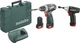 Metabo Combo Set BS & SSD Li-Power 3x2.0Ah Σετ Δραπανοκατσάβιδο & Μπουλονόκλειδο 10.8V με 3 Μπαταρίες 2Ah και Θήκη