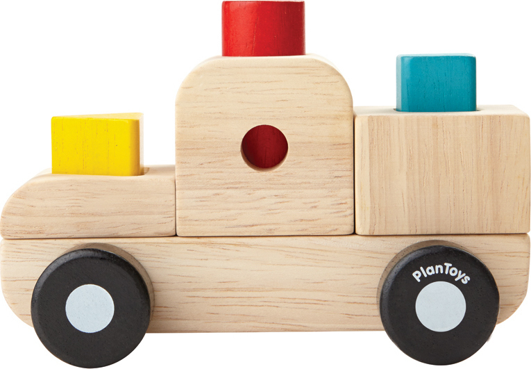 Plan Toys Φορτηγό με Γεωμετρικά Σχήματα Skroutz.gr