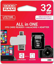 GoodRAM M1A4 microSDHC 32GB Klasse 10 U1 UHS-I ...