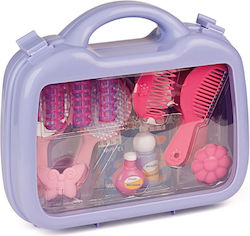Miniland Hair Care Set Suitcase Hairdressing Game
