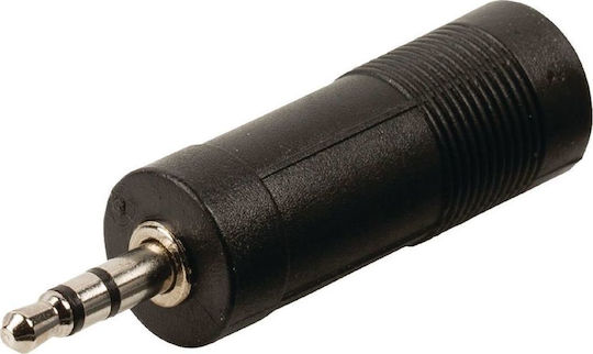 Powertech Powertech 3.5mm Männlich Zu 6.3mm Weiblich Konverter 1Stück CAB-J022