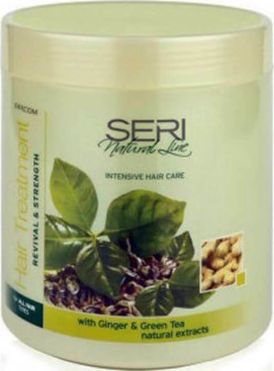 Farcom Seri Natural Line Treatment Ginger & Green Tea Μάσκα Μαλλιών για Επανόρθωση 1000ml