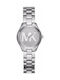 Michael Kors Hartman Uhr mit Silber Metallarmband