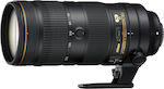 Nikon Full Frame Φωτογραφικός Φακός AF-S Nikkor 70-200mm f/2.8E FL ED VR Tele Zoom για Nikon F Mount Black