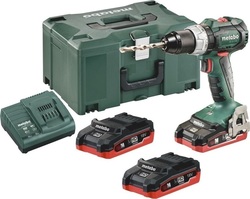 Metabo SB 18 LT BL Set Κρουστικό Δραπανοκατσάβιδο Ρεύματος