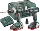 Metabo Combo Set 2.1.10 18V BL LIHD Σετ Κρουστικό Δραπανοκατσάβιδο & Παλμικό Κατσαβίδι Brushless 18V με 2 Μπαταρίες 3.1Ah και Θήκη