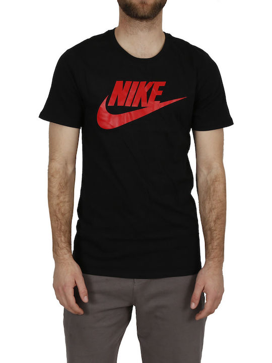 Nike Futura Icon Αθλητικό Ανδρικό T-shirt Μαύρο με Λογότυπο