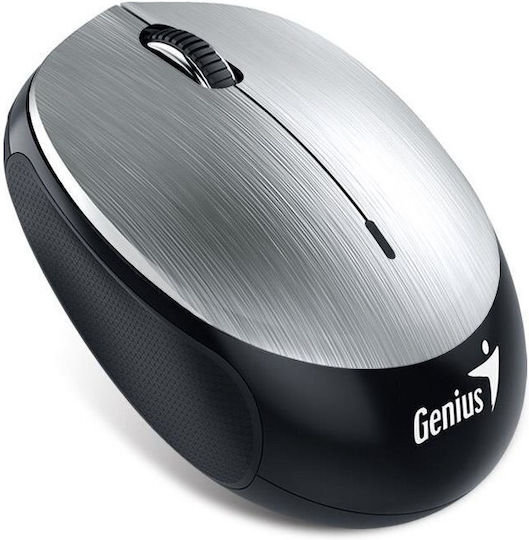 Genius NX-9000BT Ασύρματο Bluetooth Mini Ποντίκι Ασημί