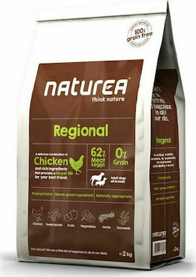 Naturea Regional 12kg Ξηρά Τροφή χωρίς Σιτηρά για Ενήλικους Σκύλους με Κοτόπουλο