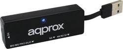 Approx APPCR01B Cititor de Carduri USB 2.0 pentru /S/D/ /m/i/c/r/o/S/D/ /M/e/m/o/r/y/S/t/i/c/k/ / / /