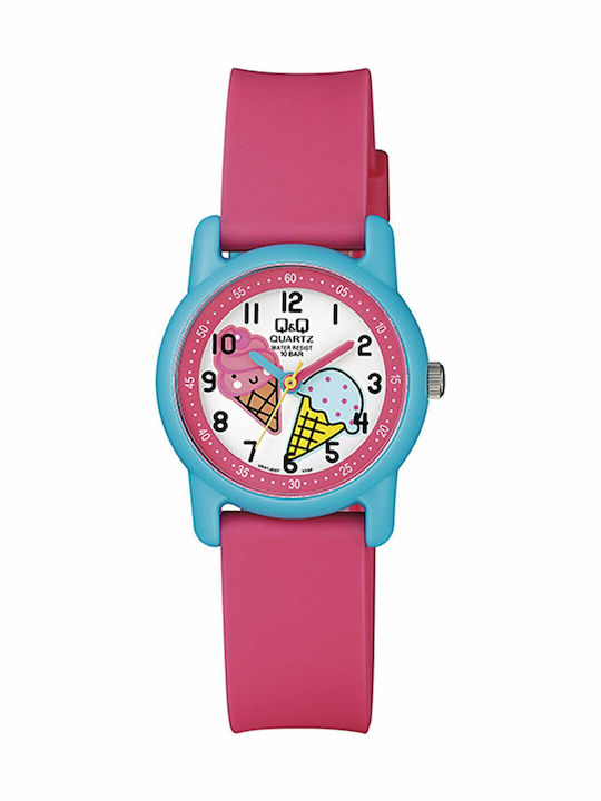 Q&Q Kids Analog Watch with Rubber/Plastic Strap...