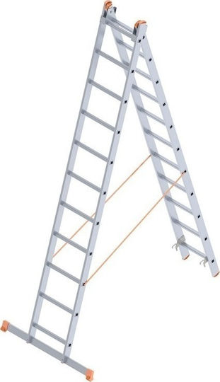Doppelter Kombinationsleiter Aluminium