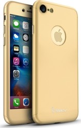 iPaky Full Protection Pc Matte Umschlag Rückseite Kunststoff Gold (iPhone 8/7)