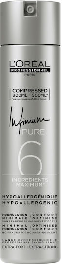 L'Oréal Professionnel Infinium Pure Лак за Леко Фиксиране 300ml