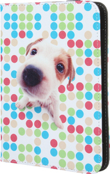 Puppy Flip Cover Plastic Multicolor (Universal 7-8" - Universal 7-8") GSM023447
