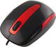 Esperanza Barracuda Cu fir Mini Mouse Negru/Roșu